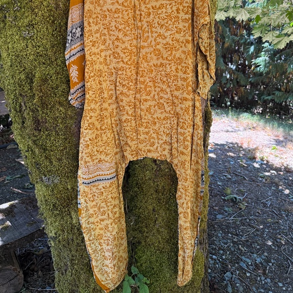 Kantha Bae Long Sleeve Cotton Romper - Picture 2 of 15